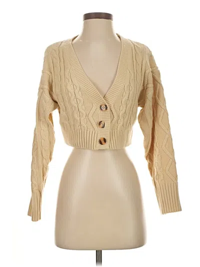 Pre-owned Princess Polly Cardigan Sweater In Brown