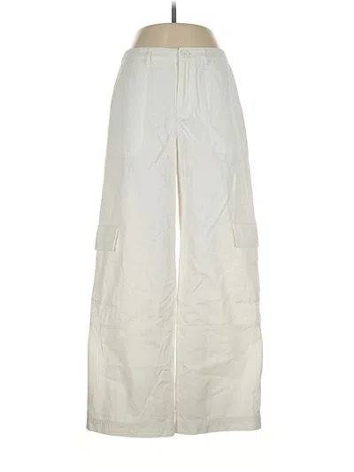 Pre-owned Princess Polly Cargo Pants In Ivory