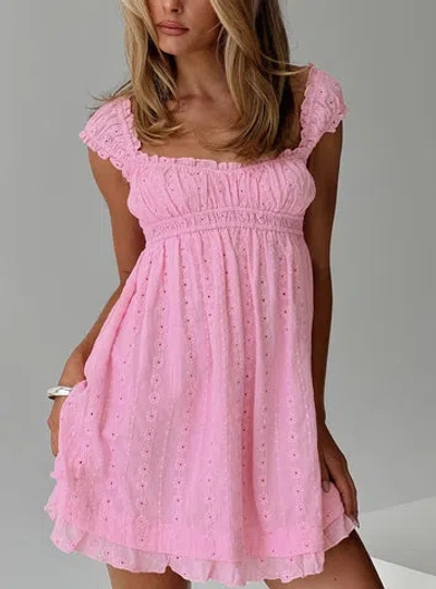 Princess Polly Carlita Mini Dress In Pink