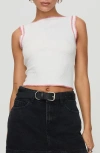 Princess Polly Casado Top In White