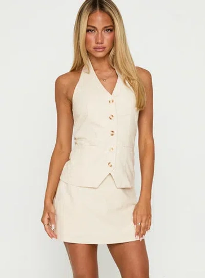 Princess Polly Cassiopeia Skort Set In Beige