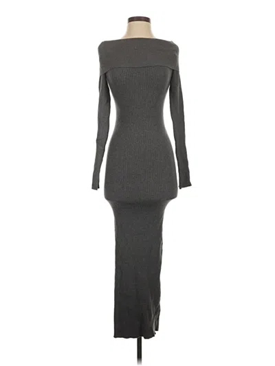 Pre-owned Princess Polly Casual Dress In Gray