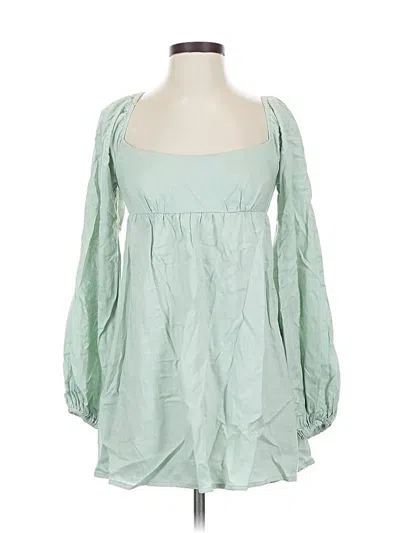 Pre-owned Princess Polly Casual Dress In Green