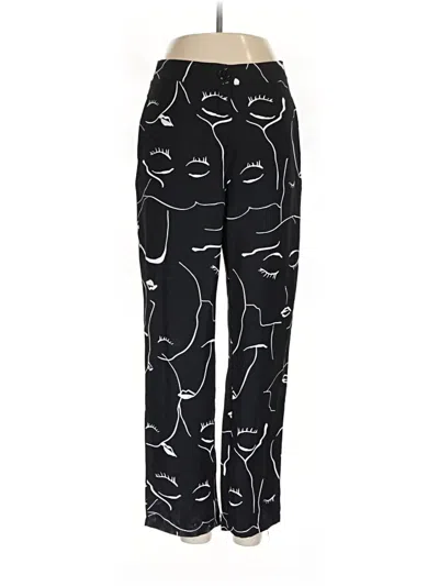 Pre-owned Princess Polly Casual Pants In Black