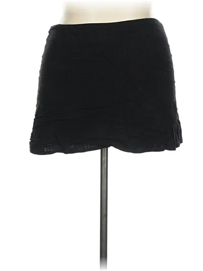 Pre-owned Princess Polly Casual Skirt In Black