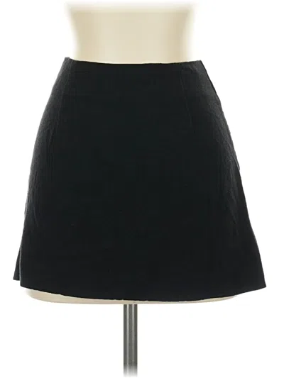 Pre-owned Princess Polly Casual Skirt In Black
