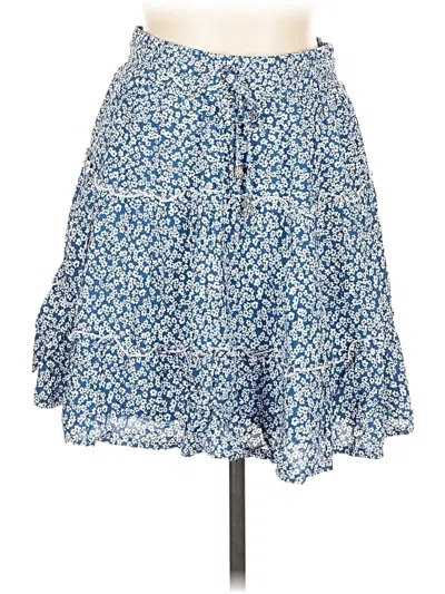 Pre-owned Princess Polly Casual Skirt In Blue