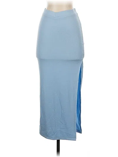 Pre-owned Princess Polly Casual Skirt In Blue