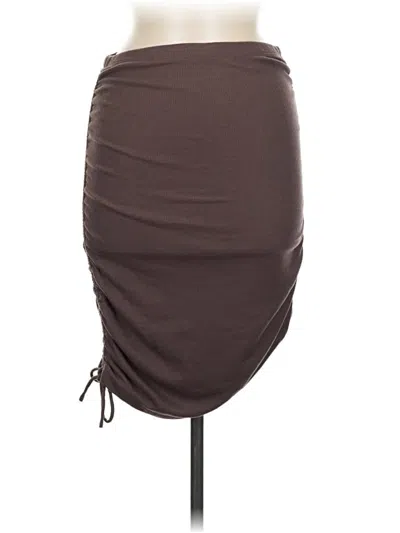 Pre-owned Princess Polly Casual Skirt In Brown