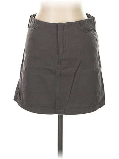 Pre-owned Princess Polly Casual Skirt In Gray