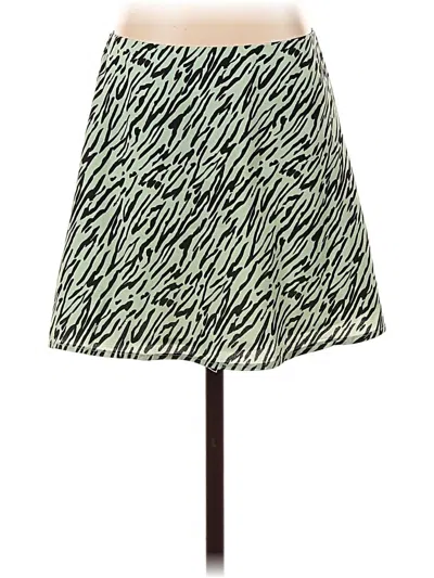 Pre-owned Princess Polly Casual Skirt In Green