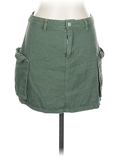 Pre-owned Princess Polly Casual Skirt In Green