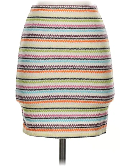Pre-owned Princess Polly Casual Skirt In Ivory