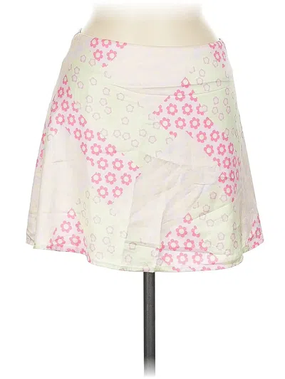 Pre-owned Princess Polly Casual Skirt In Pink