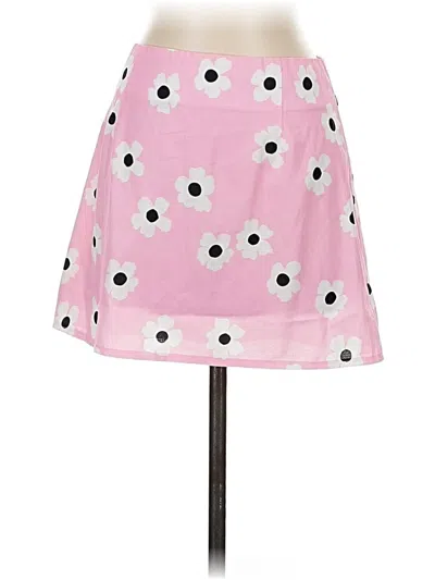 Pre-owned Princess Polly Casual Skirt In Pink