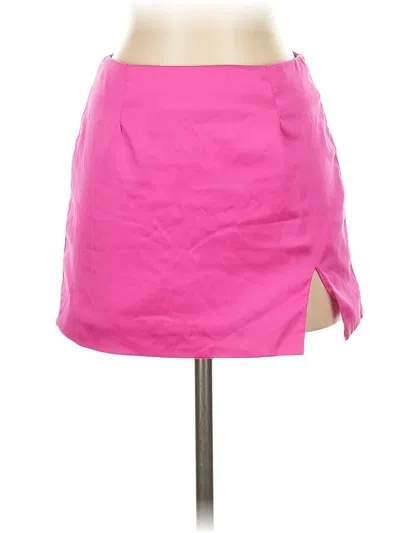 Pre-owned Princess Polly Casual Skirt In Pink
