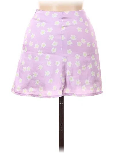 Pre-owned Princess Polly Casual Skirt In Purple