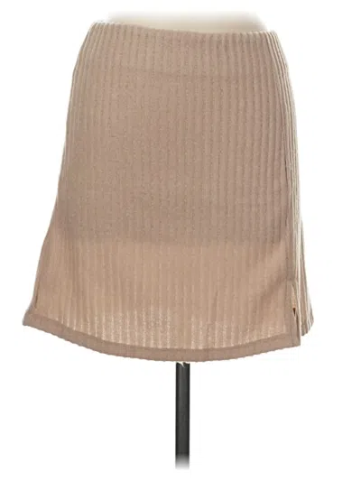 Princess Polly Casual Skirt In Tan