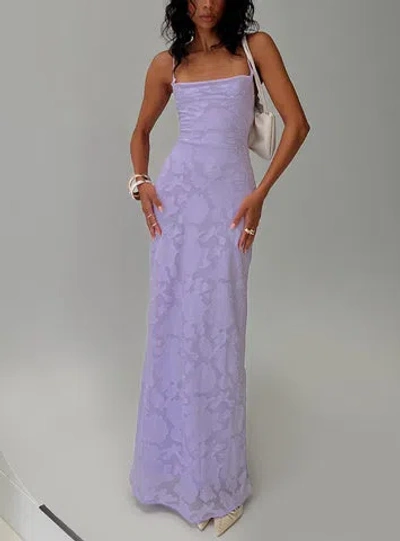 Princess Polly Celena Maxi Dress In Lilac