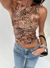 Princess Polly Change Locations Top In Leopard