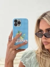 Princess Polly Citron Summer Iphone Case In Blue