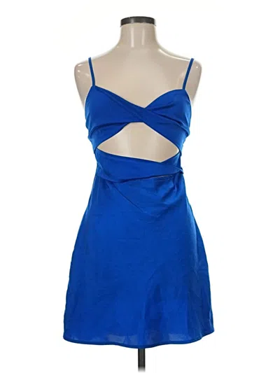 Pre-owned Princess Polly Cocktail Dress In Blue