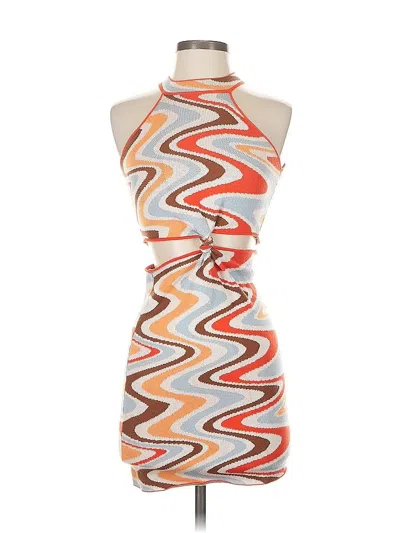 Pre-owned Princess Polly Cocktail Dress In Orange