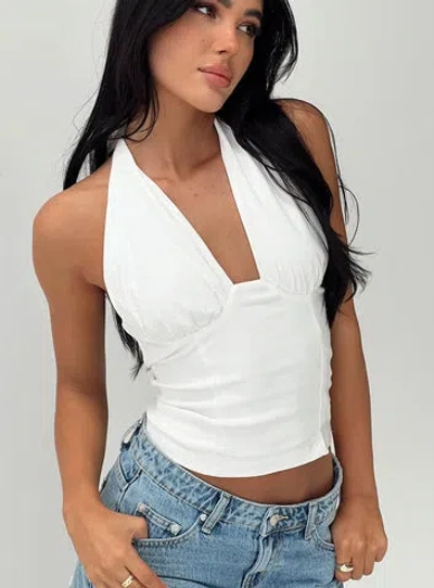 Princess Polly Coralina Top In White