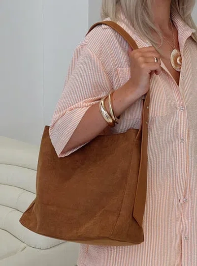 Princess Polly Crosby Street Bag In Brown