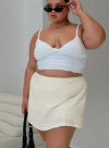 Princess Polly Curve Greyer Top In White