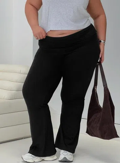 Princess Polly Curve Movement Yoga Pant In Black