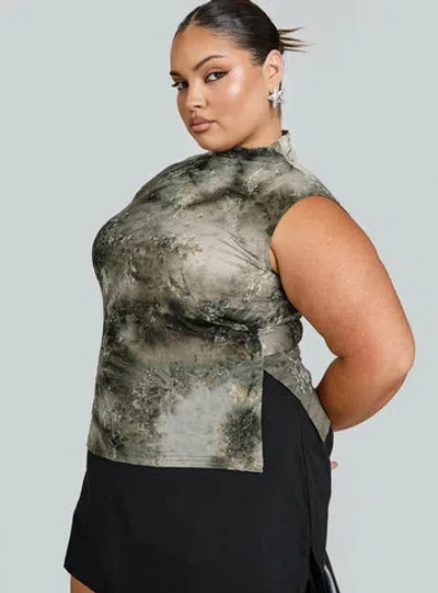 Princess Polly Curve Nights All Alone High Neck Top