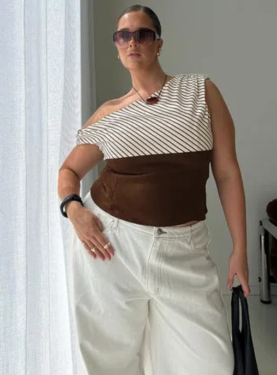 Princess Polly Curve Past Life One Shoulder Top