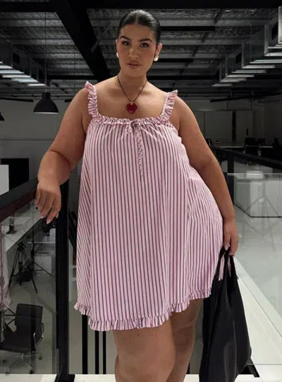Princess Polly Curve Zalina Babydoll Mini Dress