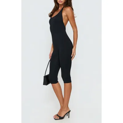 Princess Polly Daily Define Capri Jumpsuit In Black