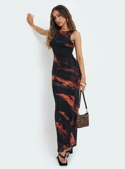 Princess Polly Racer Neck Bodycon Maxi Dress In Multi