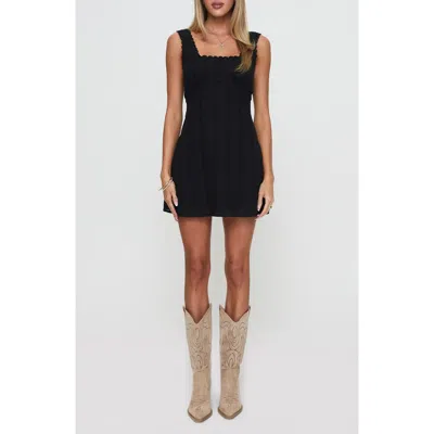 Princess Polly Dasha Cotton Fit & Flare Minidress