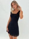 Princess Polly Dasha Mini Dress In Black