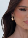 Princess Polly Dazzling Teardrop Earring In Gold