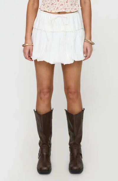 Princess Polly Dear London Bubble Hem Miniskirt