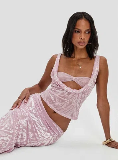 Princess Polly Delilah Top In Pink