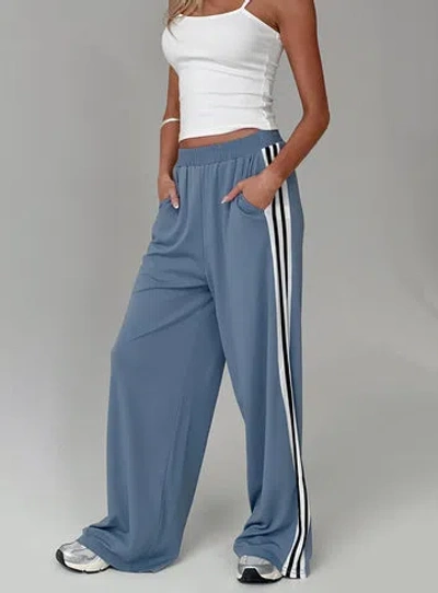 Princess Polly Dime Track Pants In Blue