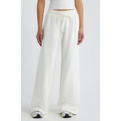 Princess Polly Dodie Wide Leg Pants In White