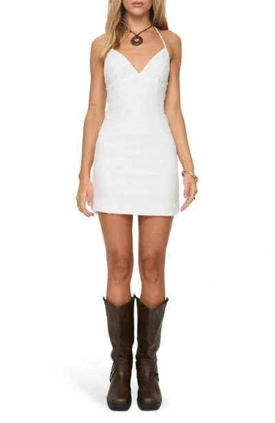 Princess Polly Duncani Stretch Cotton Minidress