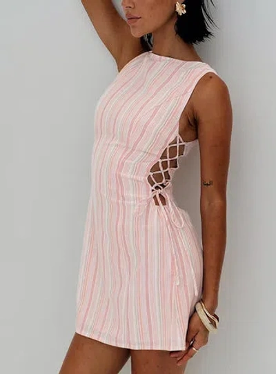 Princess Polly Earlie Mini Dress In Pink