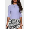 Princess Polly Elaia Rib Top In Purple