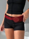 Princess Polly Elderwood Belt In Red