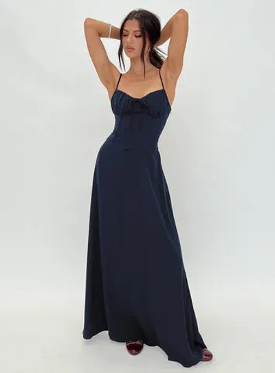 Princess Polly Eleanora Maxi Dress In Blue