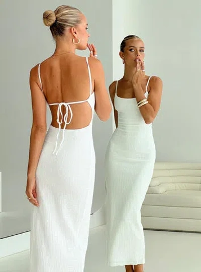 Princess Polly Elestria Maxi Dress In White