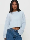 Princess Polly Elinda Knit Sweater In Blue